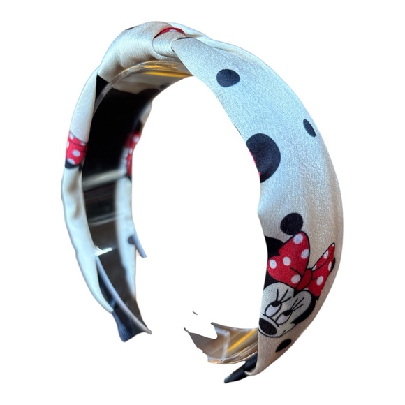 Disney Accessories - Disney Minnie Mouse Polka Dot Satin Headband NWOT
